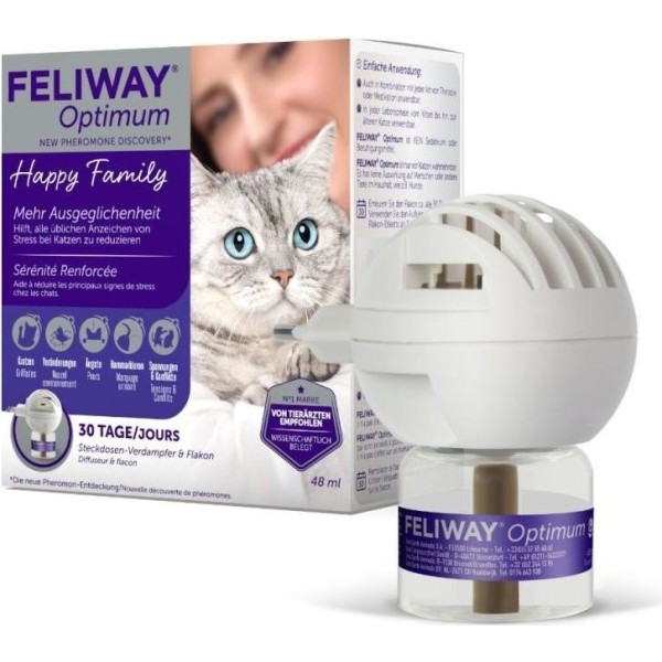 Ceva Feliway Optimum Difusor + Recambio 48Ml